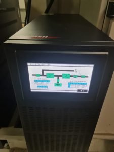 20kva three-phase system including an innovative touch screen